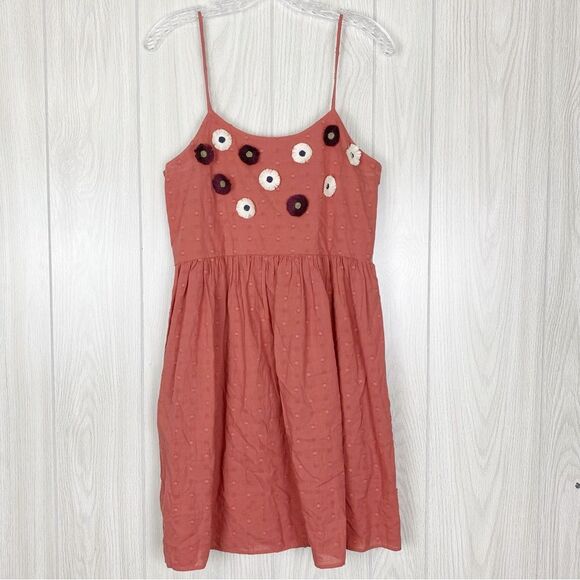 Madewell Dresses & Skirts - Madewell | Embroidered Sunflower Cami Dress Size Small